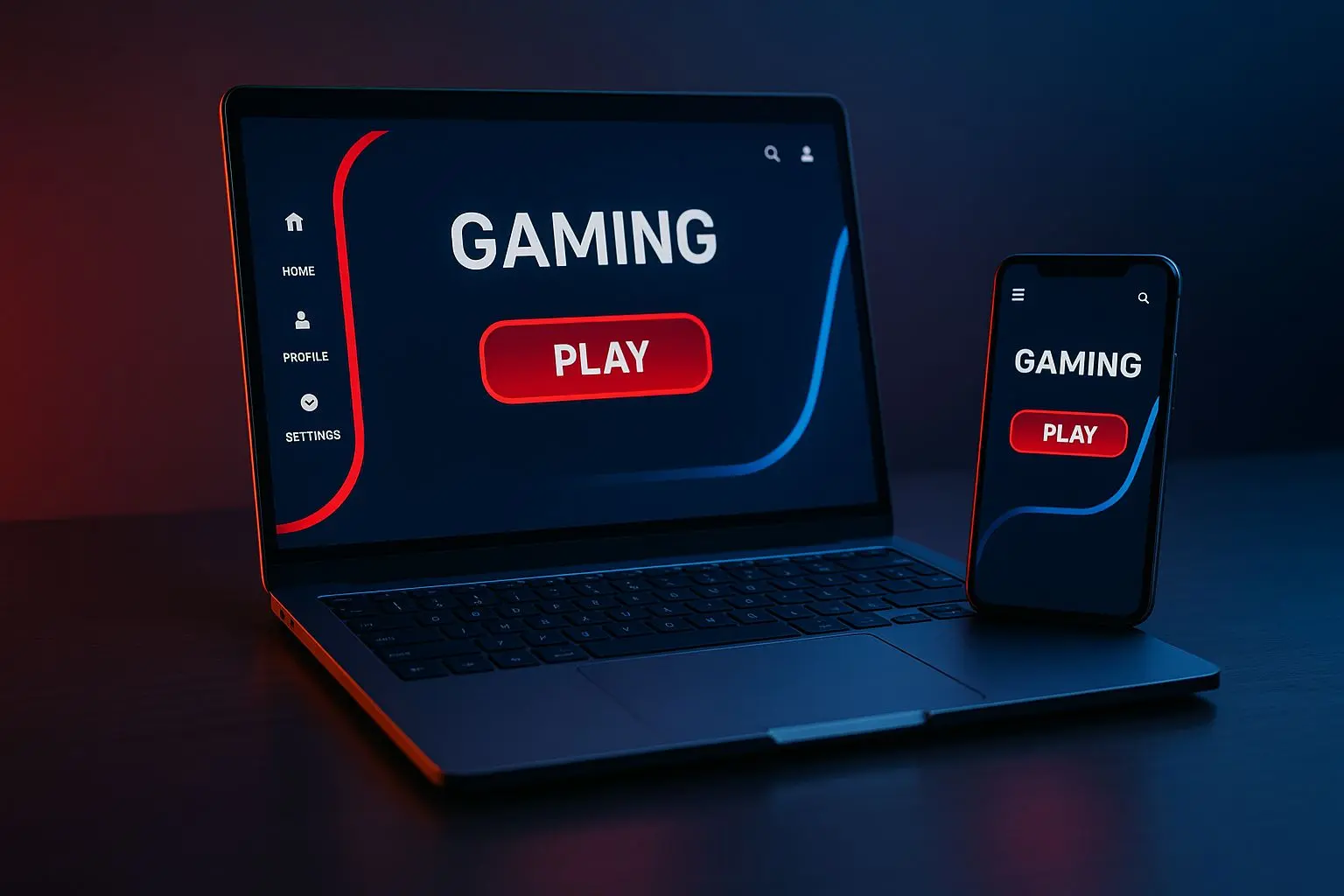 Moderne online speelwebsite op laptop en mobiel voor Nederlandse spelers