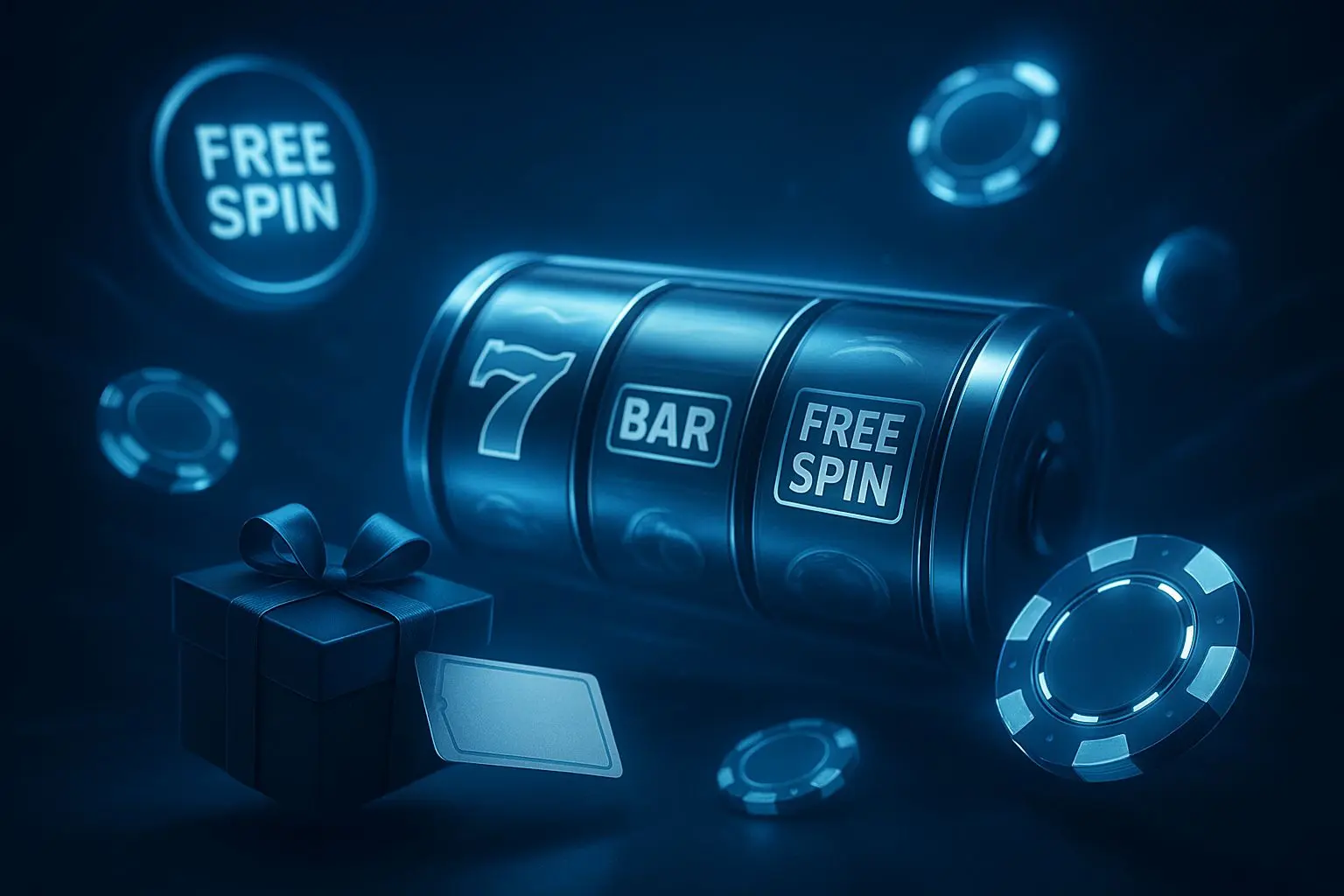 Banner met bonusfiches, reels en voucher sfeer voor Sky promo codes